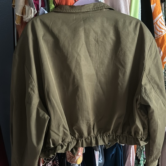 Marc New York olive cropped jacket NWT - Picture 6 of 9